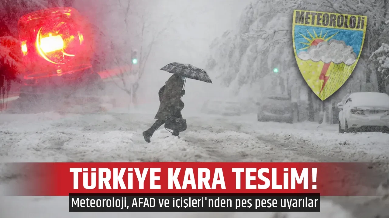 TÜRKİYE KARA TESLİM!
