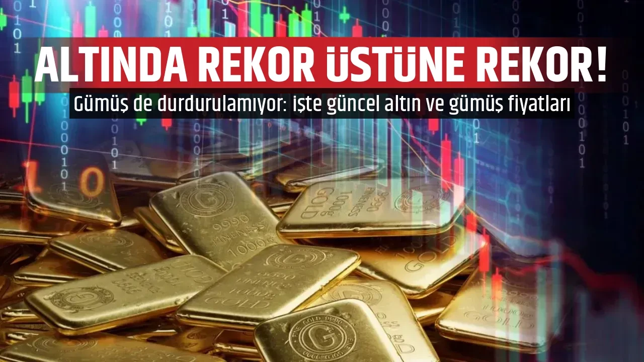 ALTINDA REKOR ÜSTÜNE REKOR!
