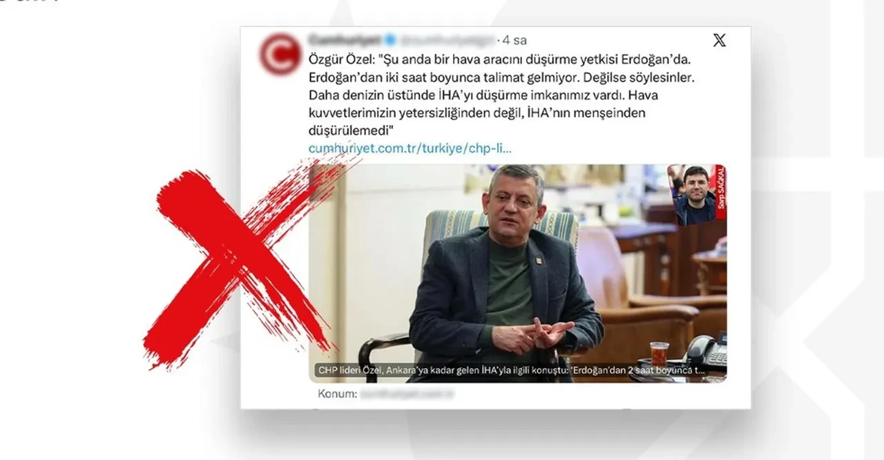 AK Parti'den Özgür Özel'e tepki! "Dezenformasyon Üretme Merkezi gibi"