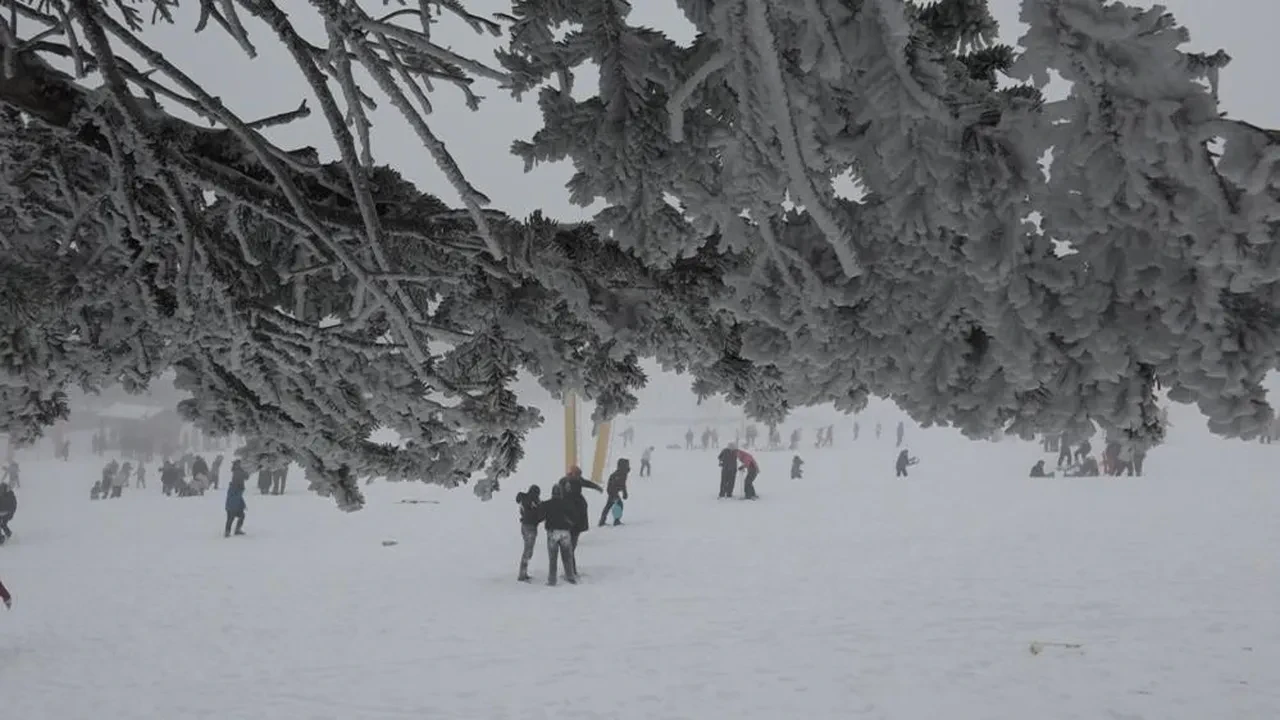 Aralık ayında güneyde denize girdiler kuzeyde kayak yaptılar! 