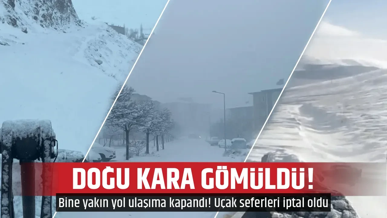 DOĞU KARA GÖMÜLDÜ!