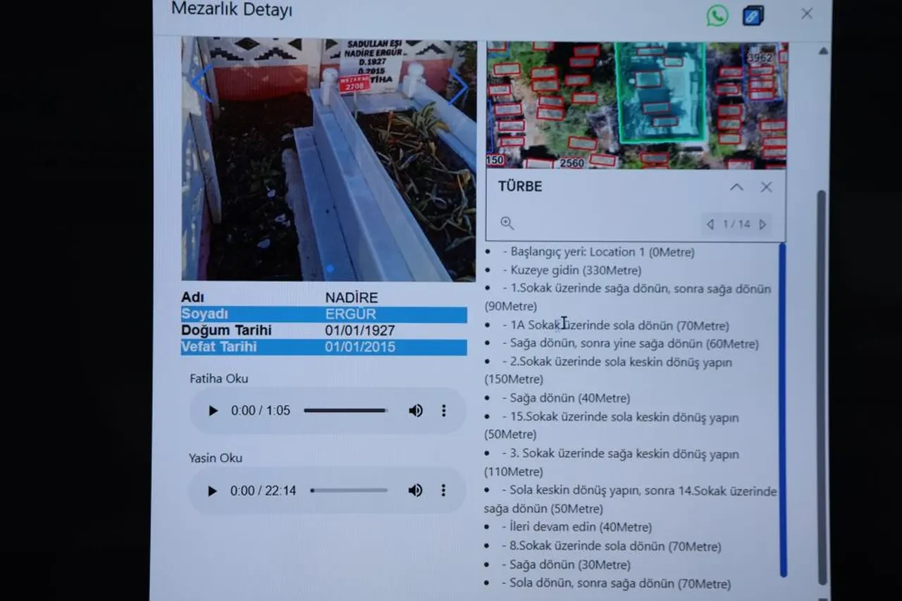 Mezarlıklar 'online' oldu! İsteyen fotoğrafını görecek isteyen dua okutacak
