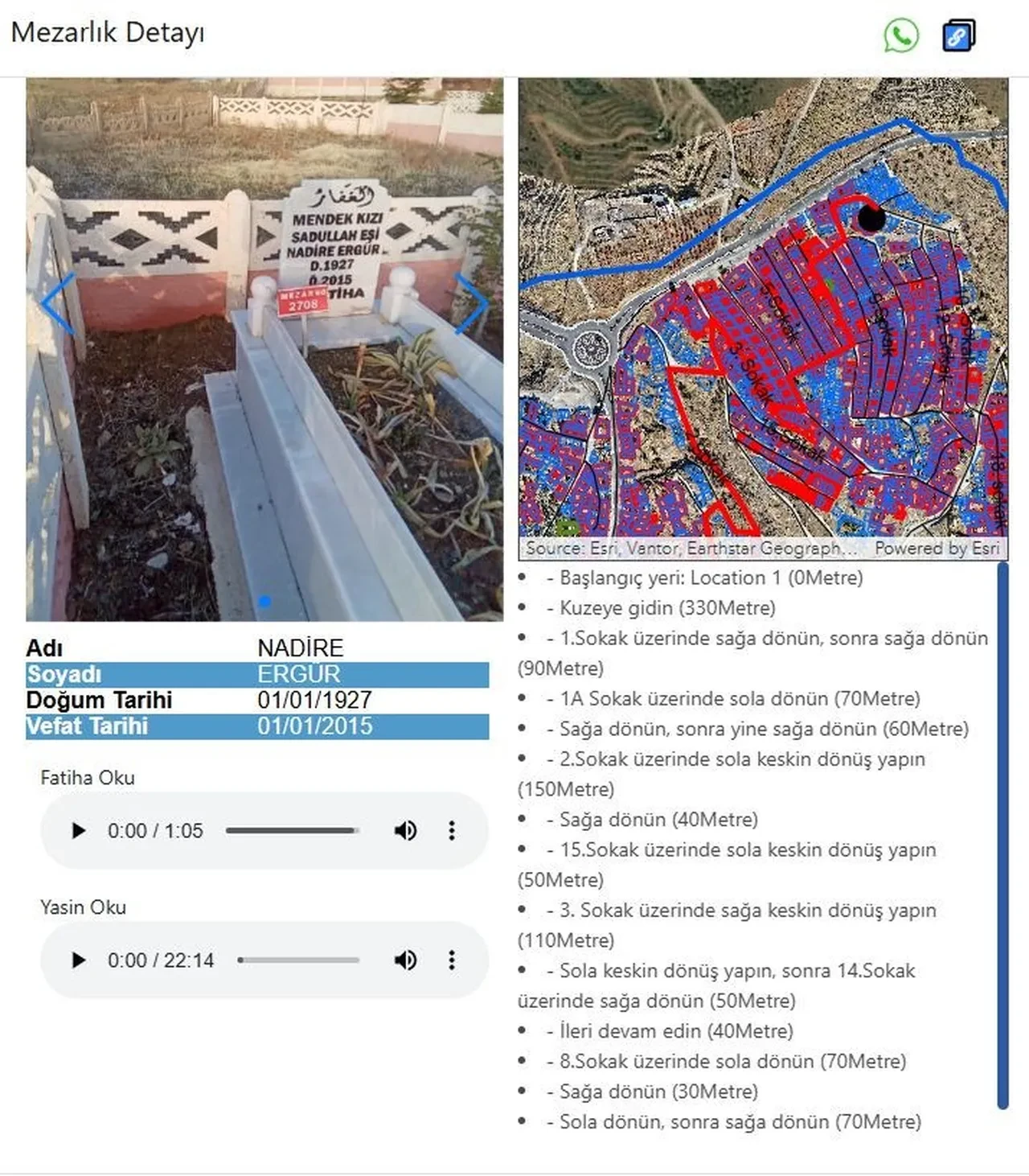 Mezarlıklar 'online' oldu! İsteyen fotoğrafını görecek isteyen dua okutacak