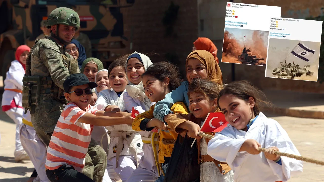 MSB'den İsrail'e fotoğraflı cevap: Güç silahta değil...