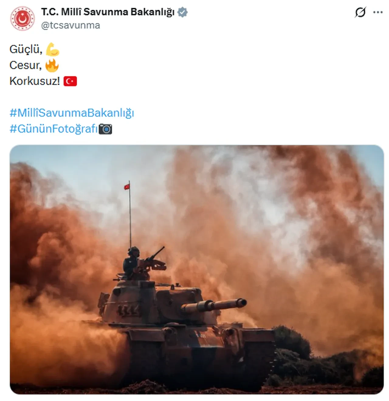 MSB'den İsrail'e fotoğraflı cevap: Güç silahta değil...