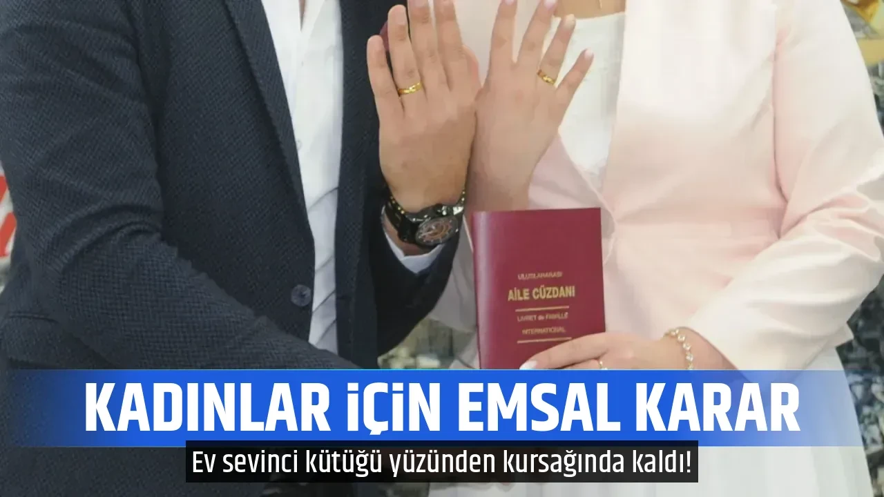 KADINLAR İÇİN EMSAL KARAR