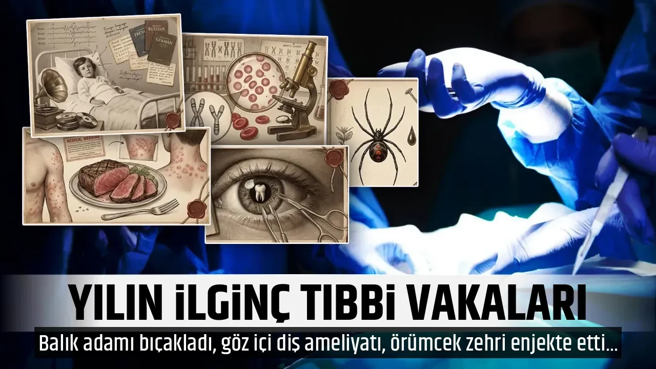 YILIN İLGİNÇ TIBBİ VAKALARI