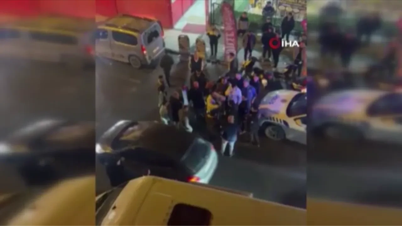 Asker eğlencesi olaylı bitti! Konvoyda polisle tartıştılar