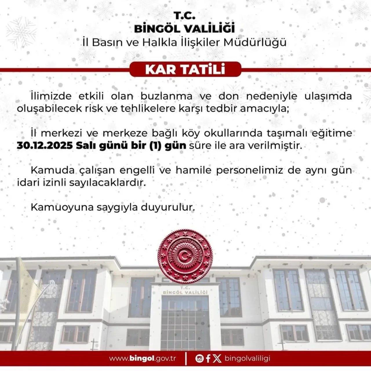 Eğitime kar molası! İşte okulların tatil edildiği illerimiz