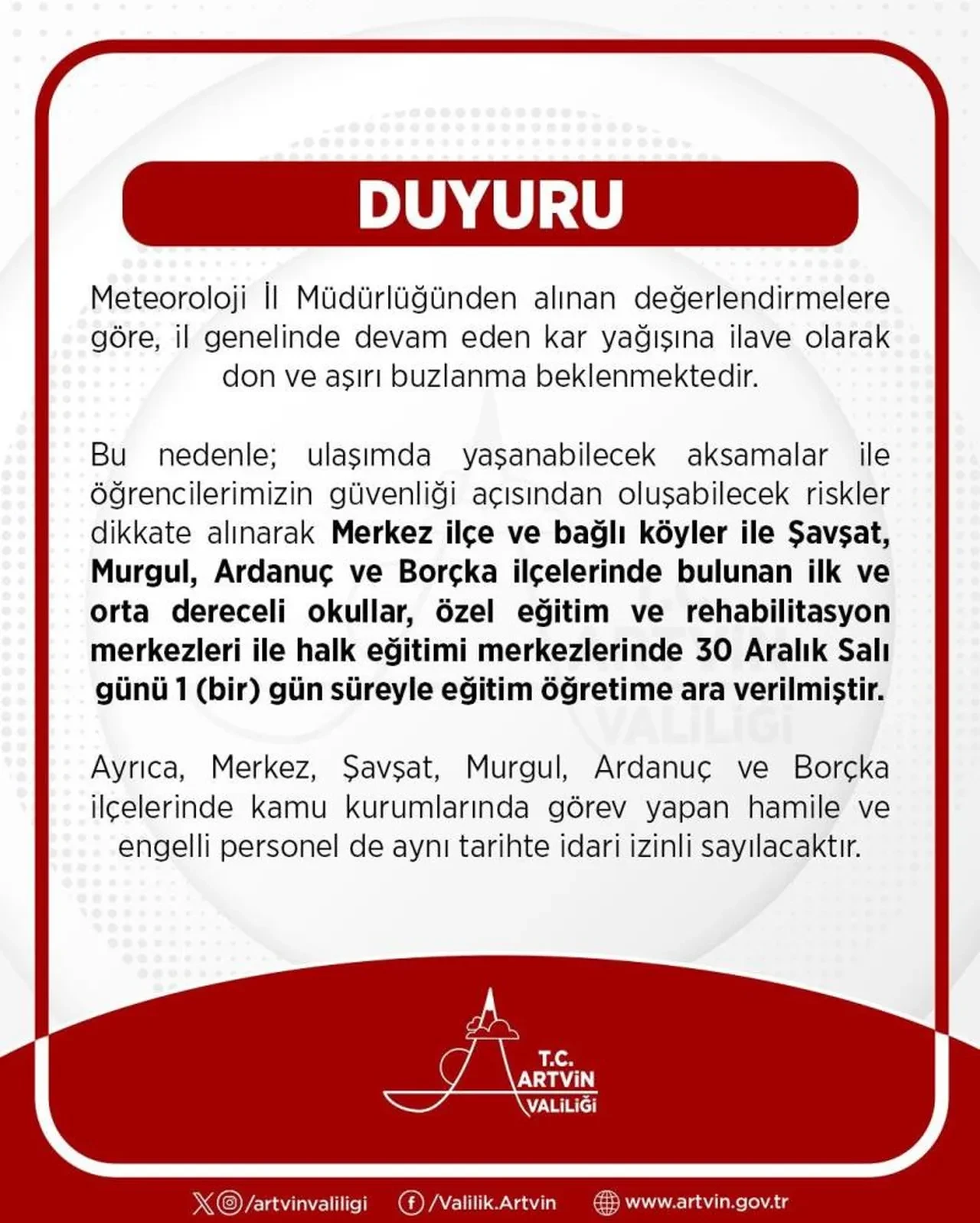 Eğitime kar molası! İşte okulların tatil edildiği illerimiz