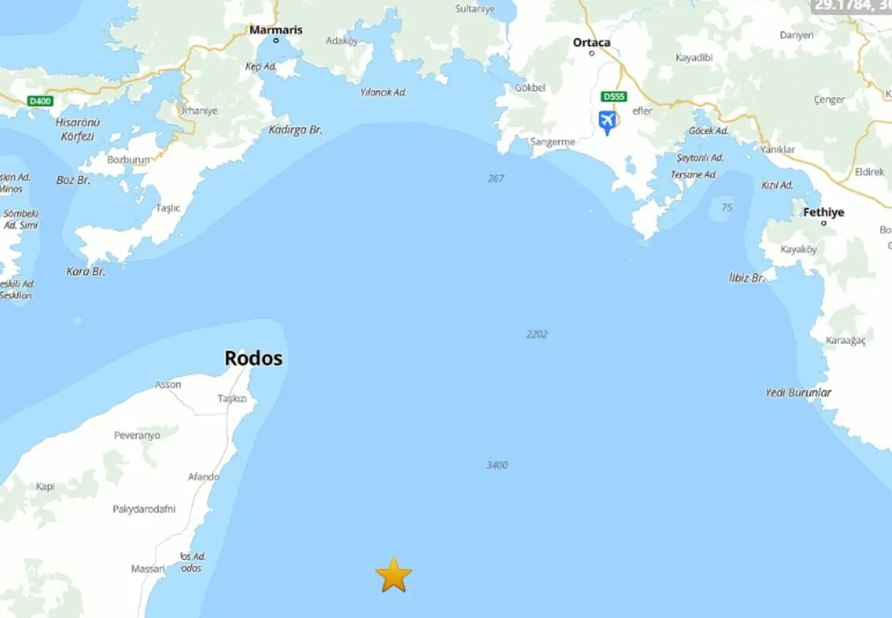 Marmaris'te deprem oldu: AFAD'dan açıklama geldi