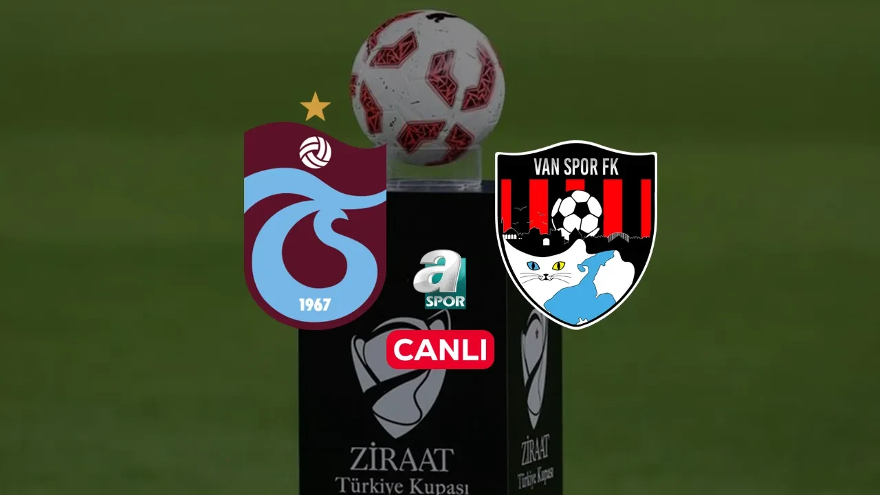 A Spor CANLI Trabzonspor Vanspor maçı nereden izlenir? Maç başlıyor
