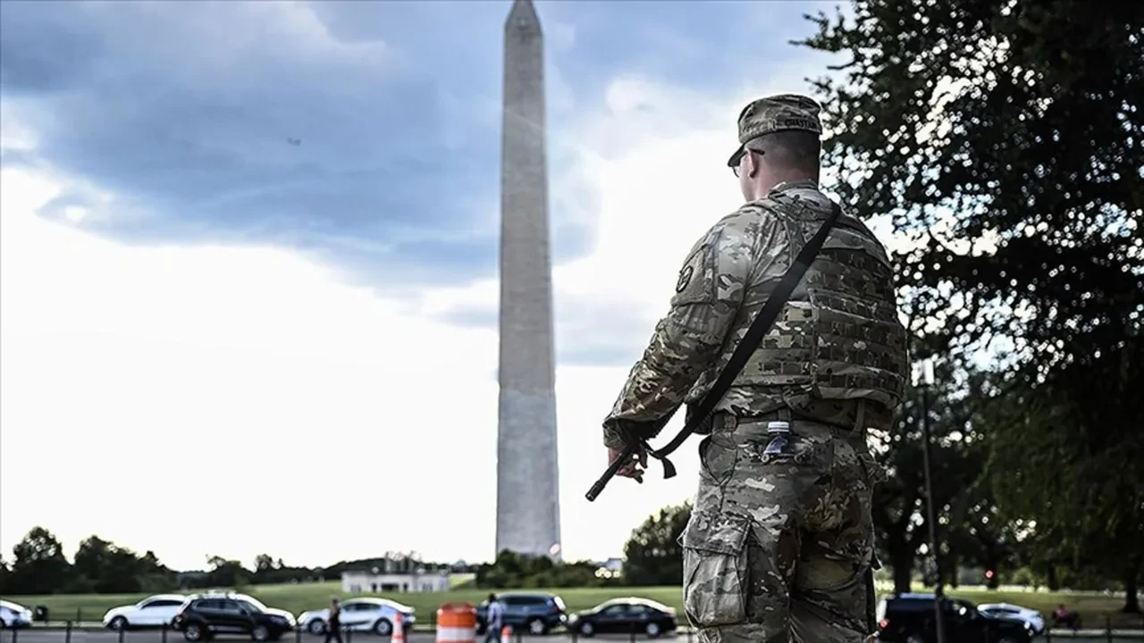 ABD'nin kalbi Washington'da sular kaynıyor! Görevdeki tüm Ulusal Mufahızlar silahlandırıldı