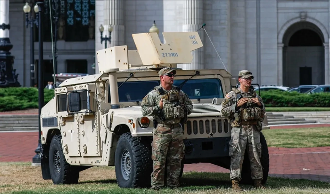 ABD'nin kalbi Washington'da sular kaynıyor! Görevdeki tüm Ulusal Mufahızlar silahlandırıldı