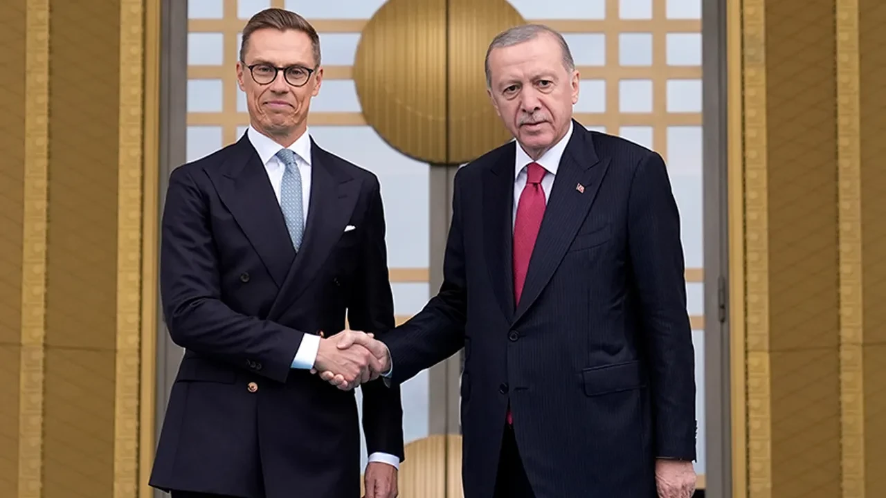 Cumhurbaşkanı Erdoğan Finlandiya Cumhurbaşkanı Stubb ile görüştü: Filistin için bir talep gündeme geldi