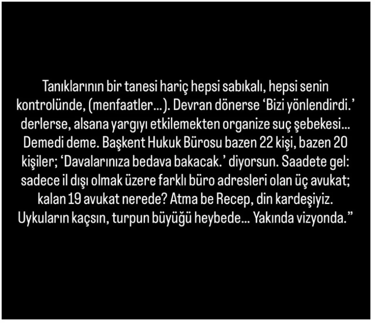 Güllü'nün kızı Tuğyan Ülkem Gülter'den göndermeli paylaşım: Uykuların kaçsın