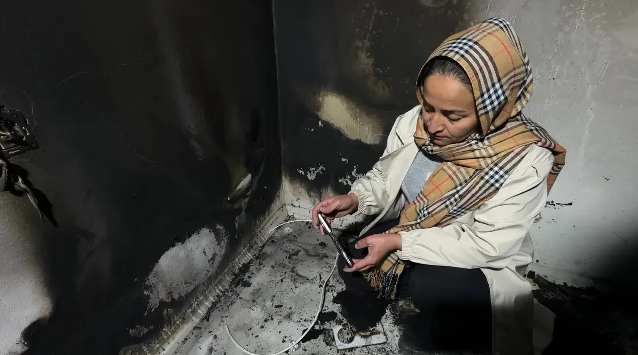 Telefon bataryası patladı, Kartal ailesi ölümden döndü! Evden son görüntüler yürek burktu