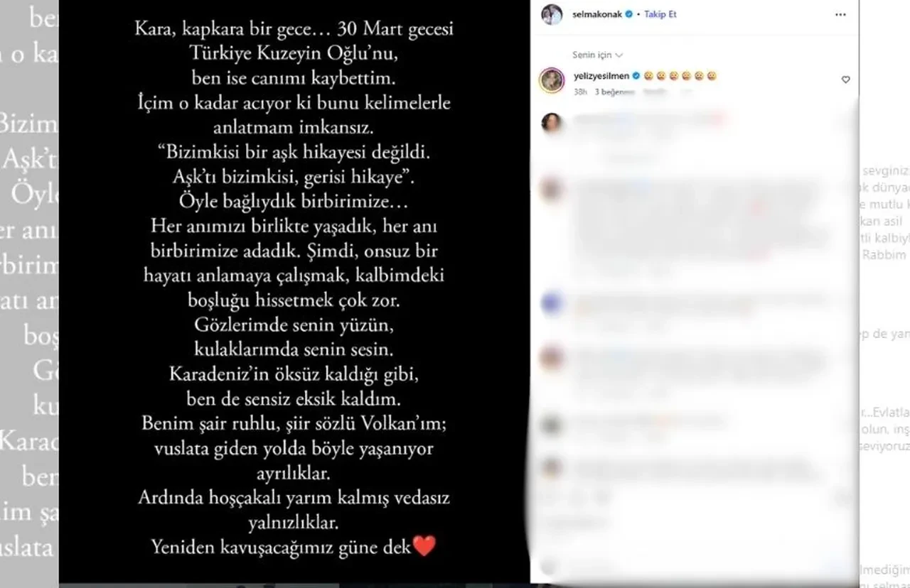 Bir yılda iki acı! Volkan Konak'ın eşi Selma Konak'ın annesi hayatını kaybetti  