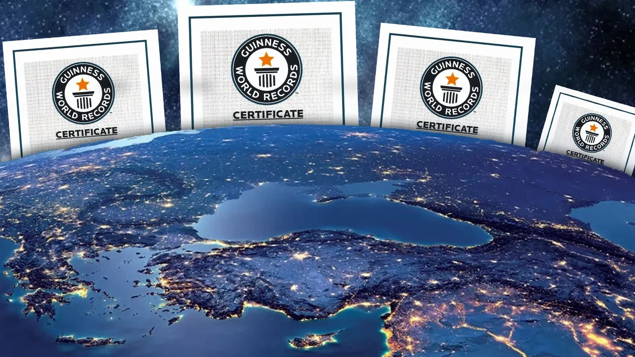 Türkiye'nin Ordu ve Afyonkarahisar şehirlerinde de dünya rekoru kırıldı