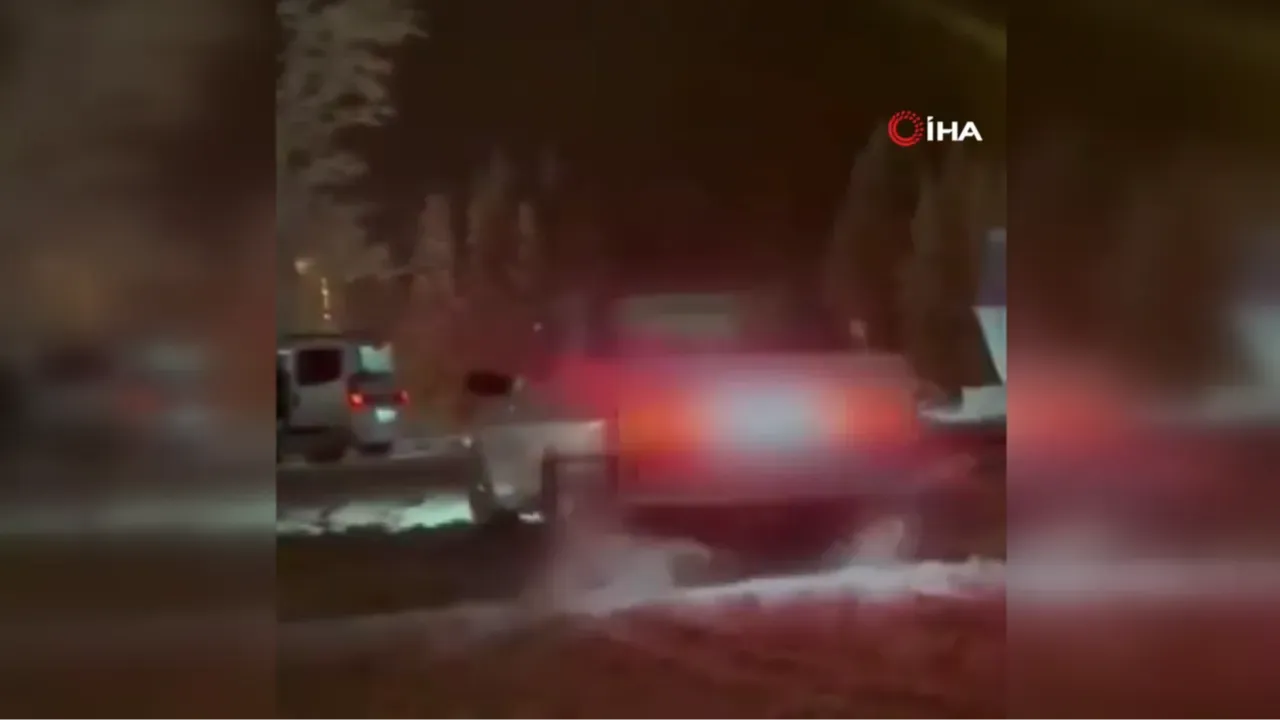 Uludağ’da drift pahalıya patladı! O anlar kamerada