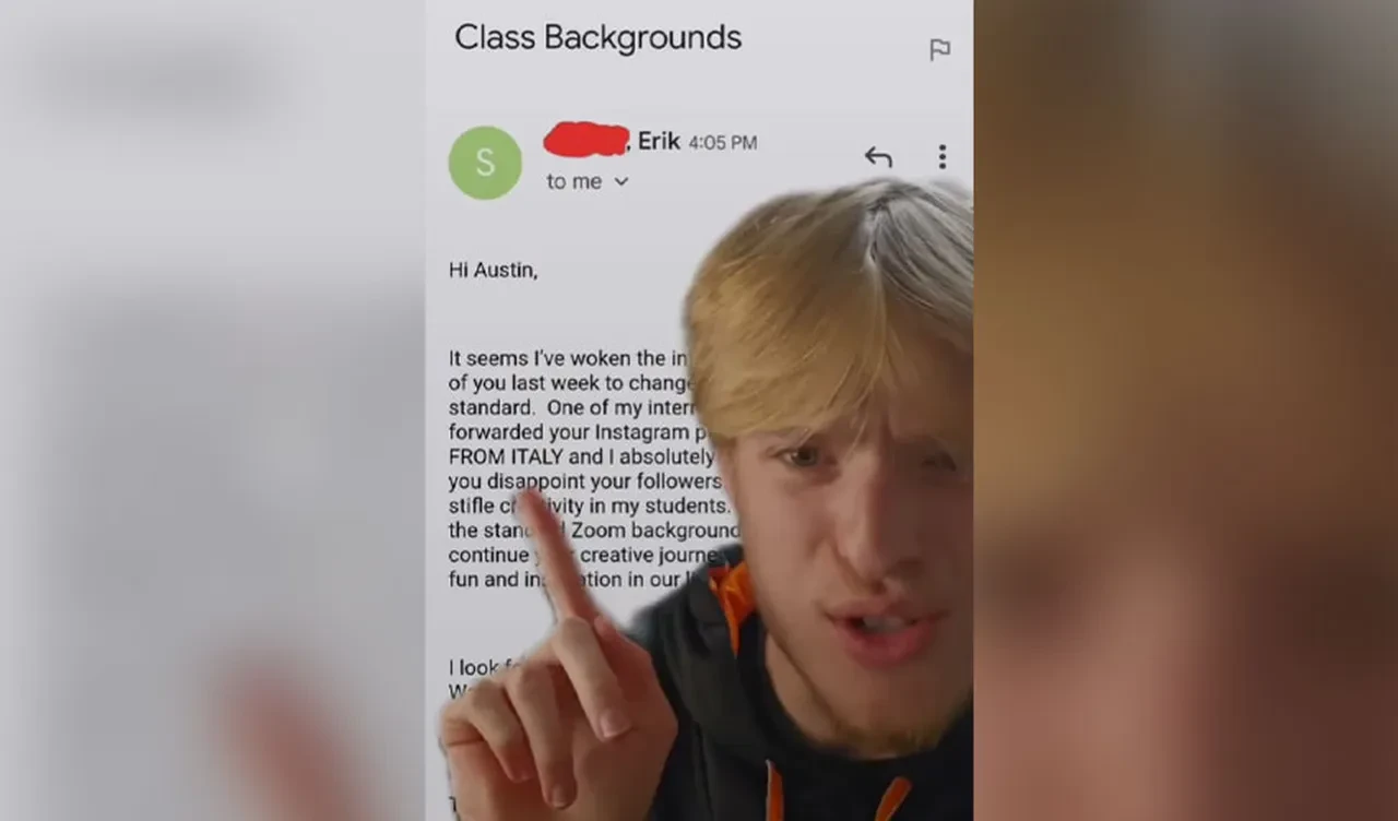 Çevrimiçi derslere alışılmadık yerlerden katılıyor! Tek bir amacı var