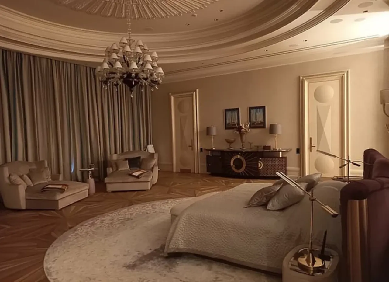 Putin'in Kırım'da el koyduğu sarayın görüntüleri: İçinde hastane, tiyatro, altın döşemeli banyo var