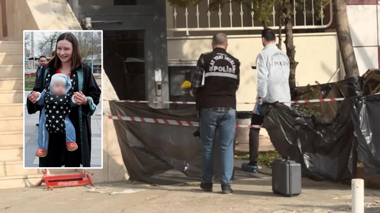 Genç avukat hayatını kaybetti! Geriye bebeğiyle çekildiği mutlu anları kaldı