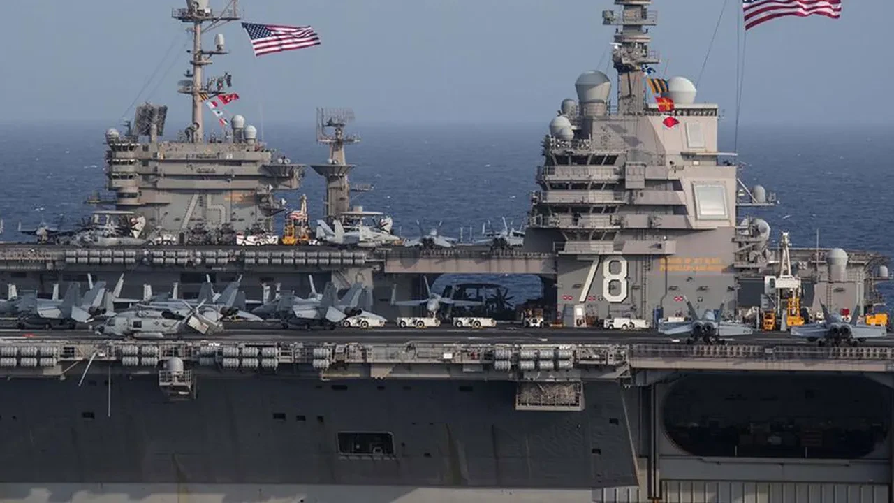 Orta Doğu’da füzeli ve hava savunma sistemli uyarı! ABD savaş gemileri hedefte