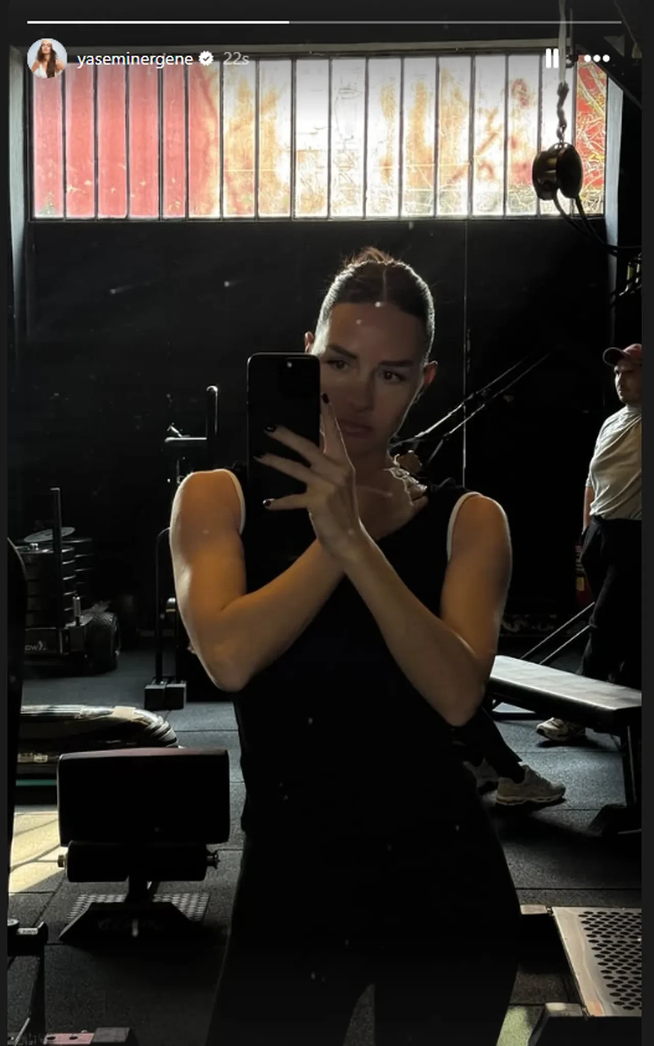 Yasemin Ergene'den kas şov! Kendini spor salonuna kapattı 