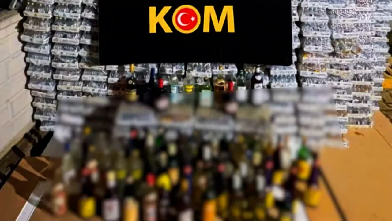 Yurt genelinde sahte ve kaçak içki operasyonu! Binlerce litre ele geçirildi