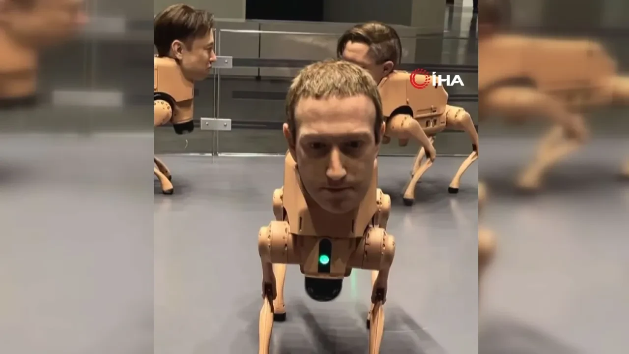  Dünyaca ünlü milyarderler robot köpek oldu! Görenler şaşkınlığını gizleyemedi