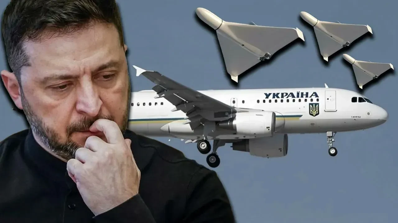 Zelenskiy'nin uçağına 4 askeri dronla suikast girişimi şüphesi