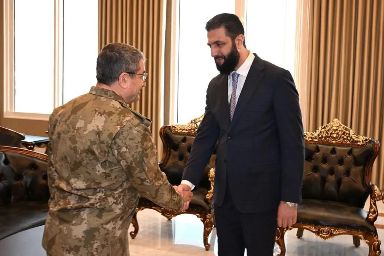 Genelkurmay Başkanı Selçuk Bayraktaroğlu Suriye Cumhurbaşkanı Ahmed Şara ile görüştü