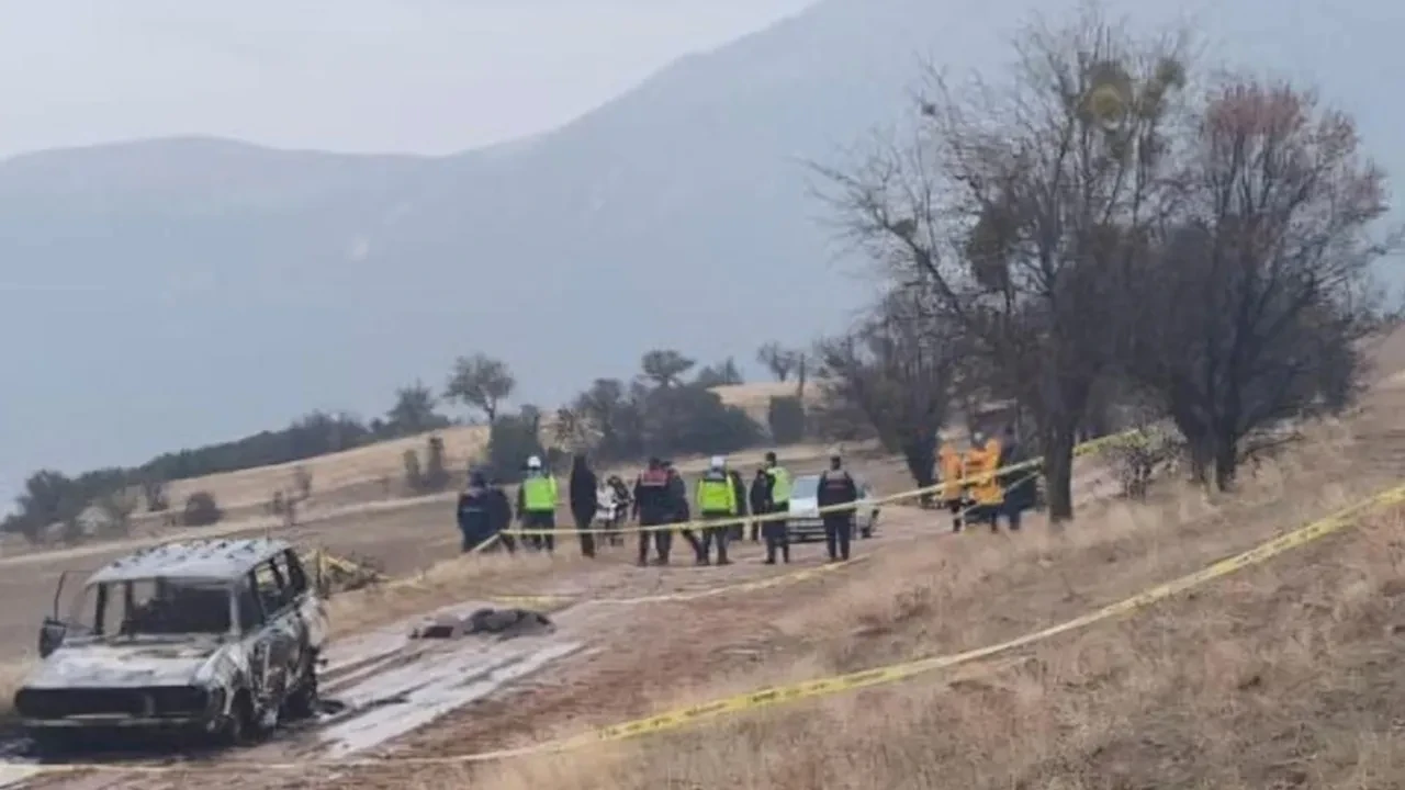 Isparta'da korku filmi gibi olay! Yanmış araçta başsız ceset bulundu: Tüm evlerde cesedin kayıp parçası aranıyor 
