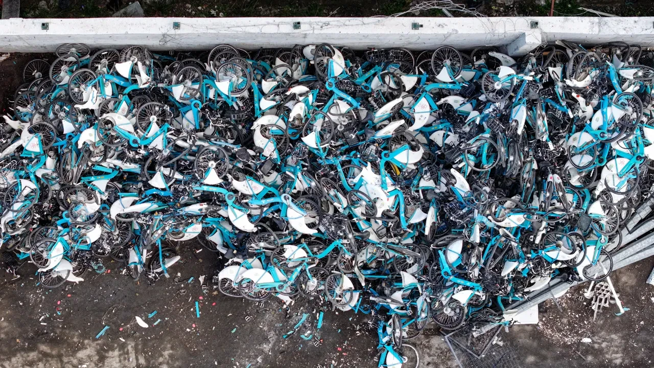 İstanbullunun parası hurdaya atıldı! İSBİKE bisikletlerinin son hali İBB yönetimini zora sokacak