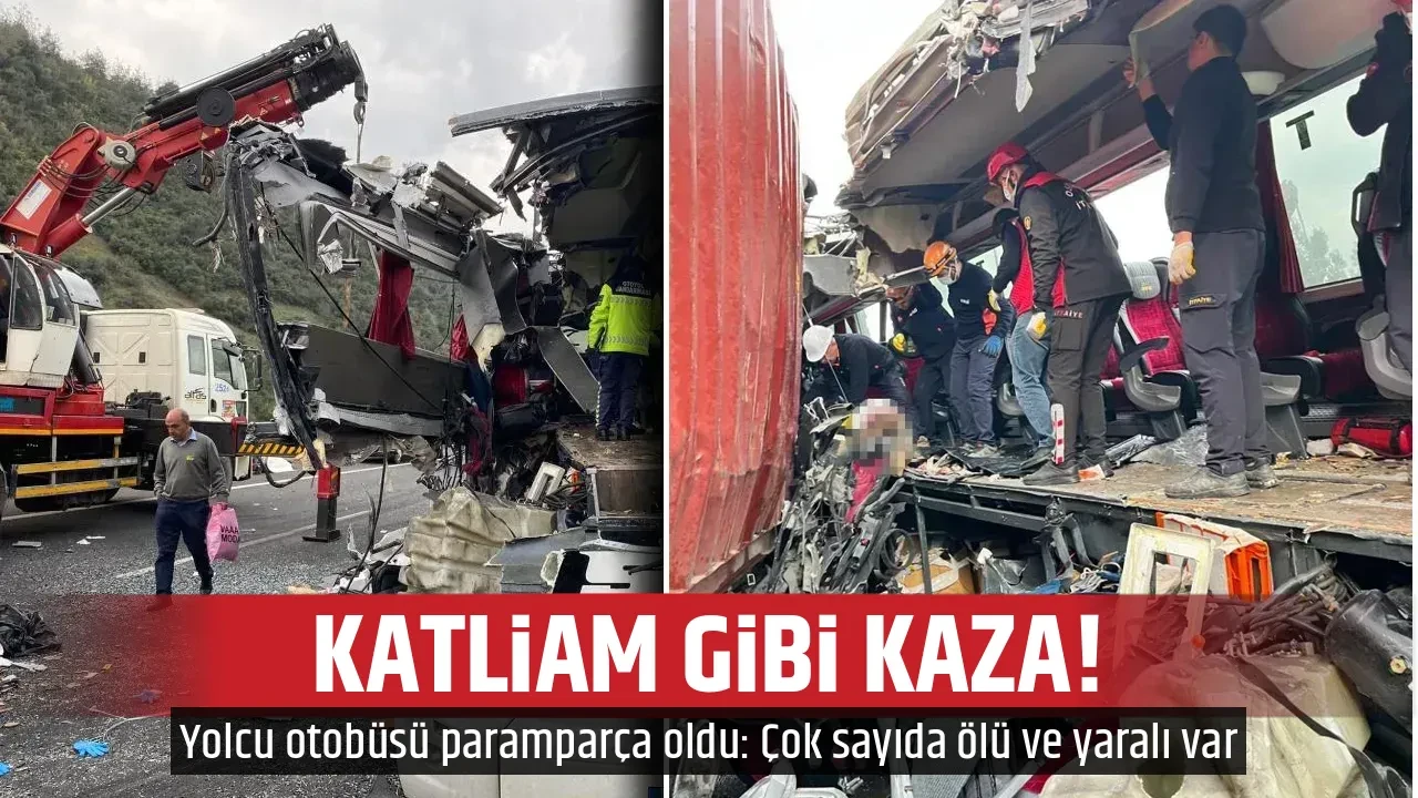 KATLİAM GİBİ KAZA! 