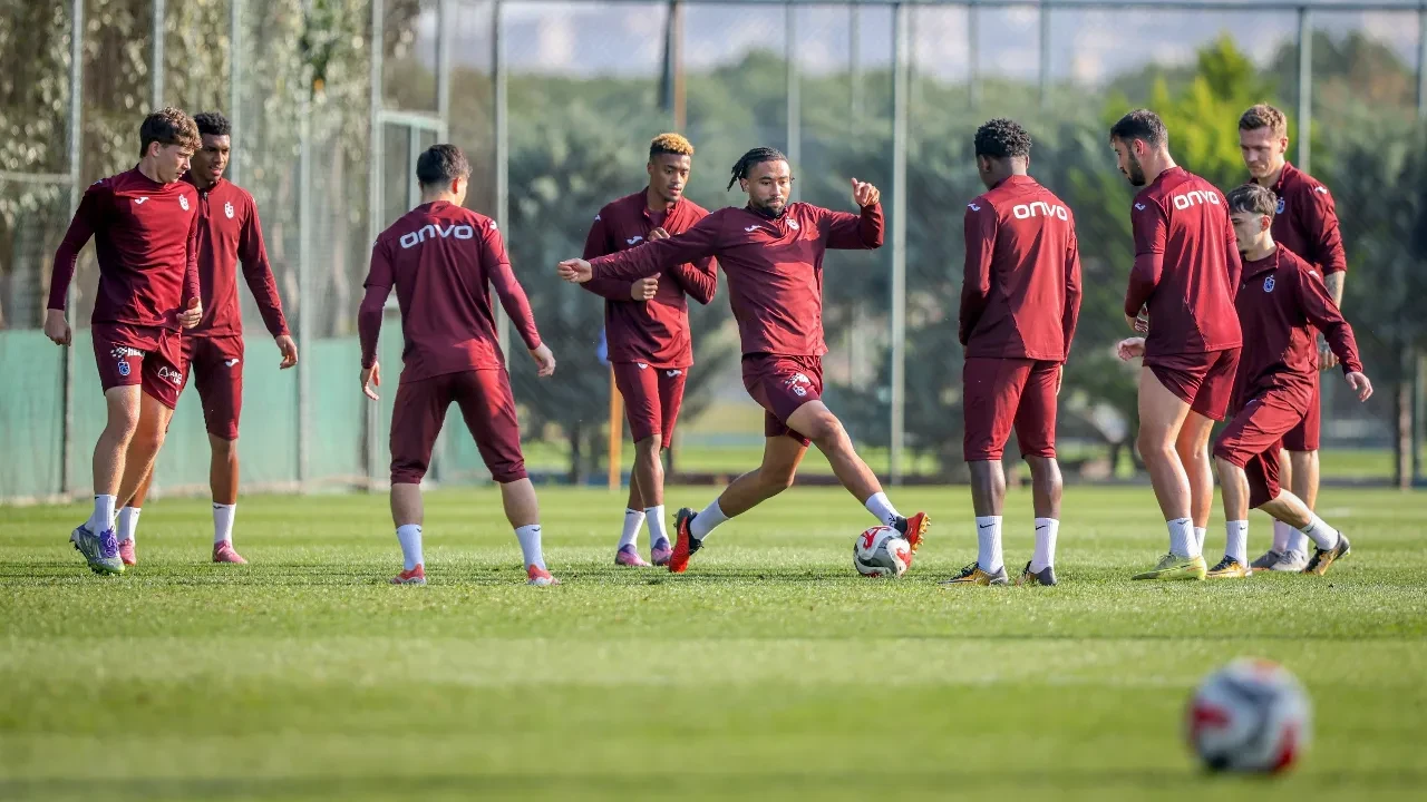 Trabzonspor, Göztepe maçı hazırlıklarını tamamladı