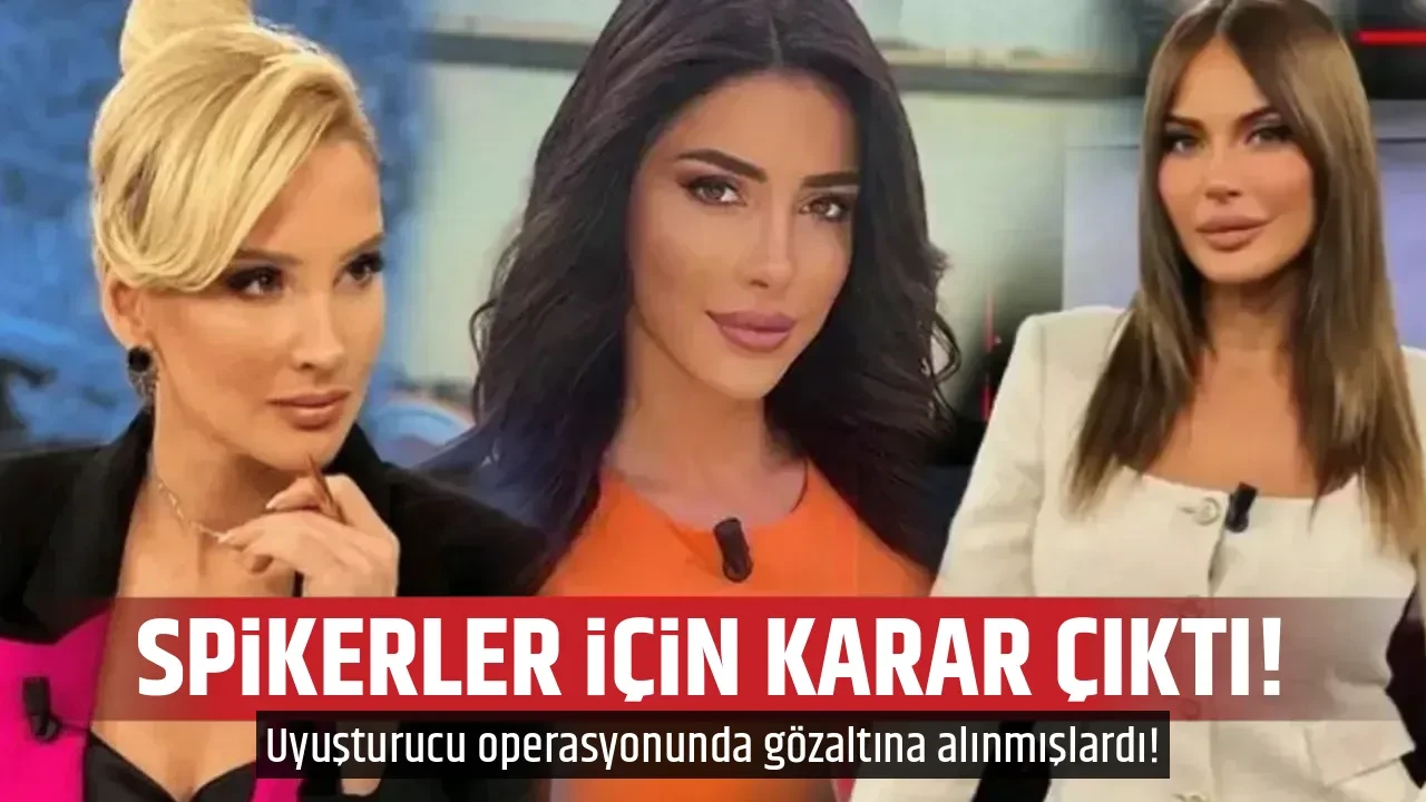 SPİKERLER İÇİN KARAR ÇIKTI!