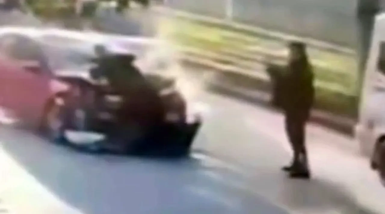 Aydın'da akıllara durgunluk veren olay! Önce polise çarptı sonra fotoğrafını çekip kayıplara karıştı