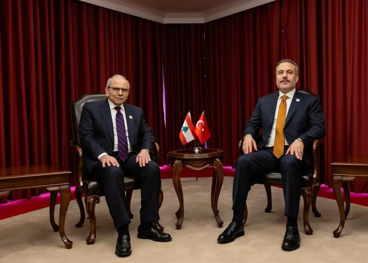 Doha'da kritik görüşme! Dışişleri Bakanı Hakan Fidan Lübnan Başbakanı Salam ile bir araya geldi