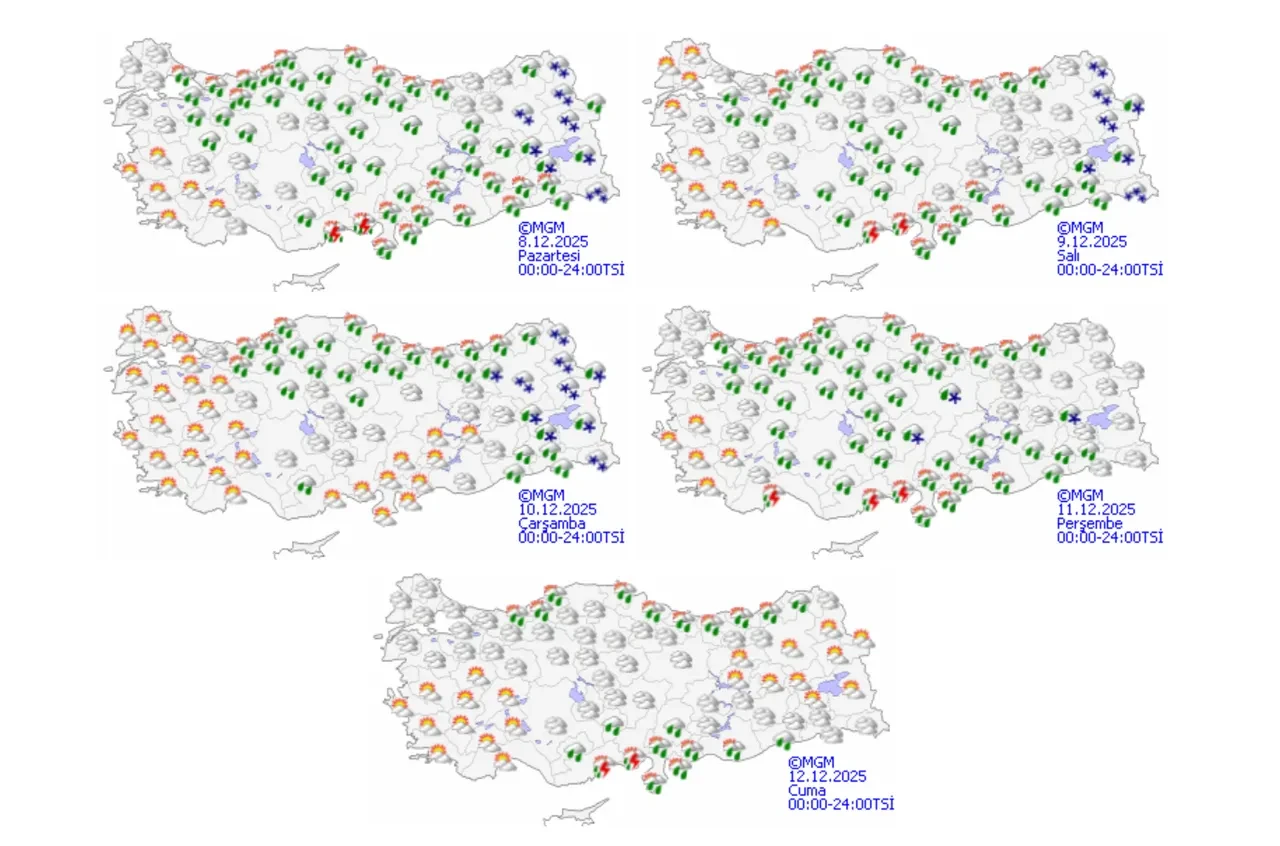 Hangi illerde kar yağacak? İstanbul, Ankara, Konya, Kayseri kar var mı, ne zaman yağacak?