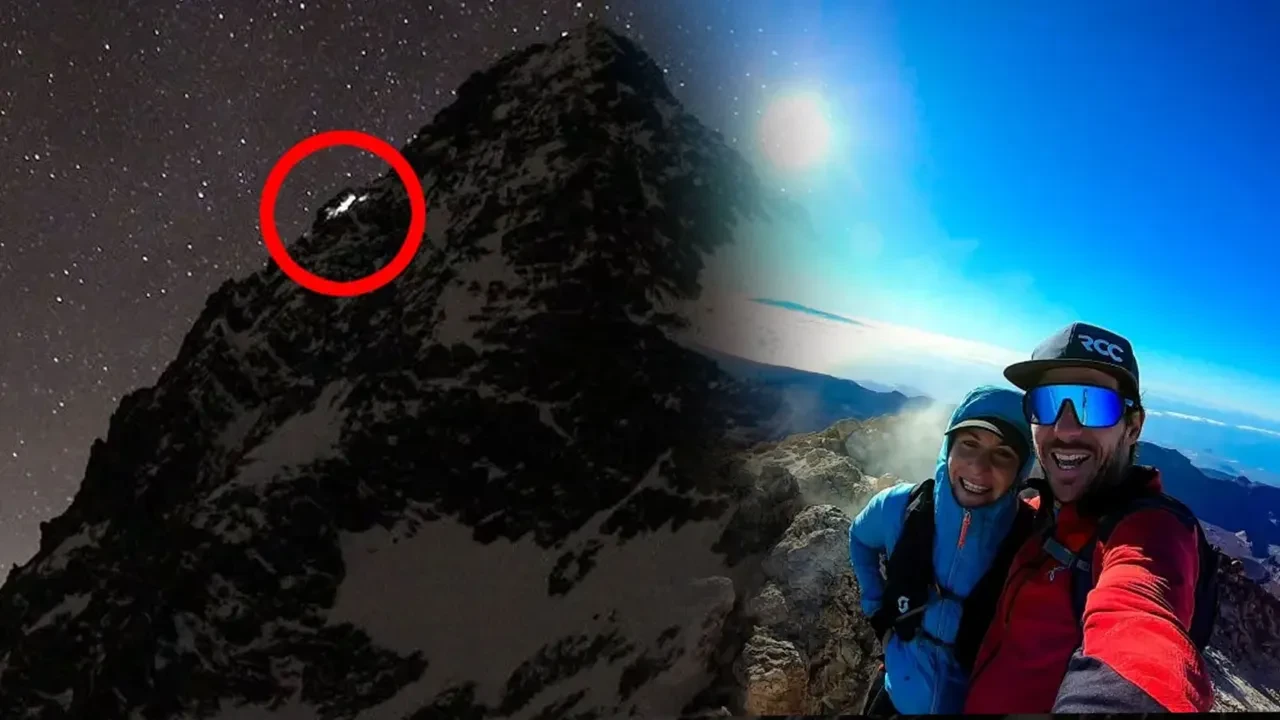 Kız arkadaşını dağın zirvesine 50 metre kala ölüme terk etti!