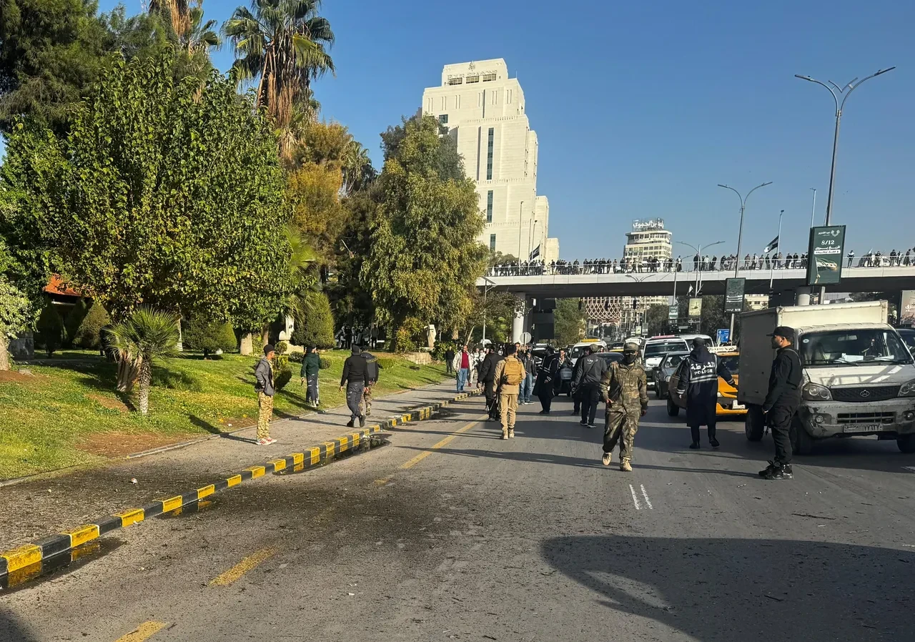 Kutlama hazırlıkları sırasında Suriye'nin başkenti Şam'da patlama