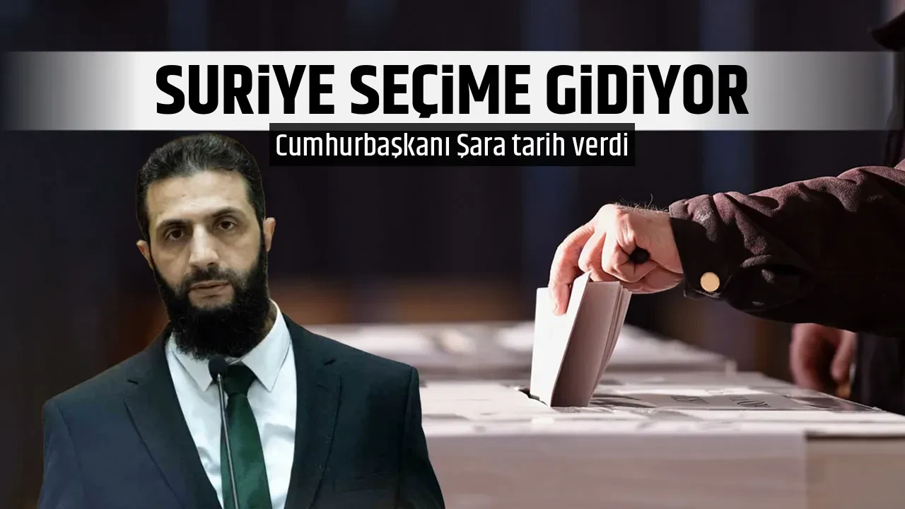 SURİYE SEÇİME GİDİYOR