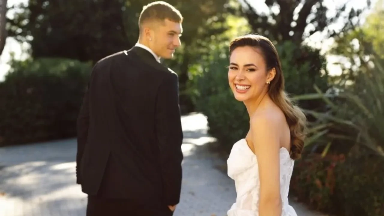 Futbolcu Ege Öztürk, Lincoln Henrique'un kızıyla evlendi! Reşit olduktan 3 sonra imza attı 