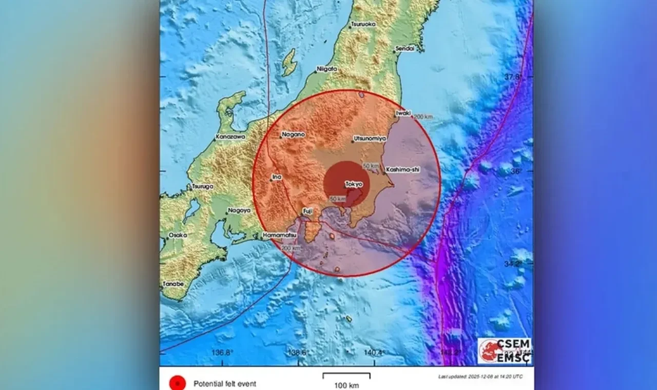 Japonya deprem