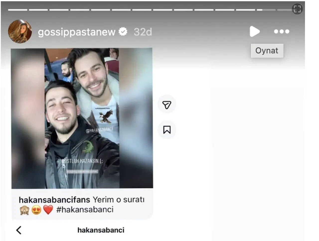 Mahmut Orhan'dan Naz Şahin ile görüntülenen Hakan Sabancı'ya tepki