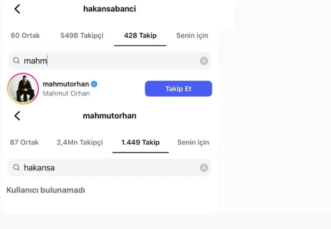 Mahmut Orhan'dan Naz Şahin ile görüntülenen Hakan Sabancı'ya tepki