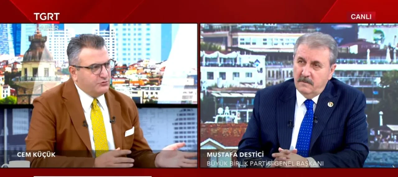 Mustafa Destici asgari ücret için rakam verdi! TGRT Haber'de dikkat çeken açıklamalar