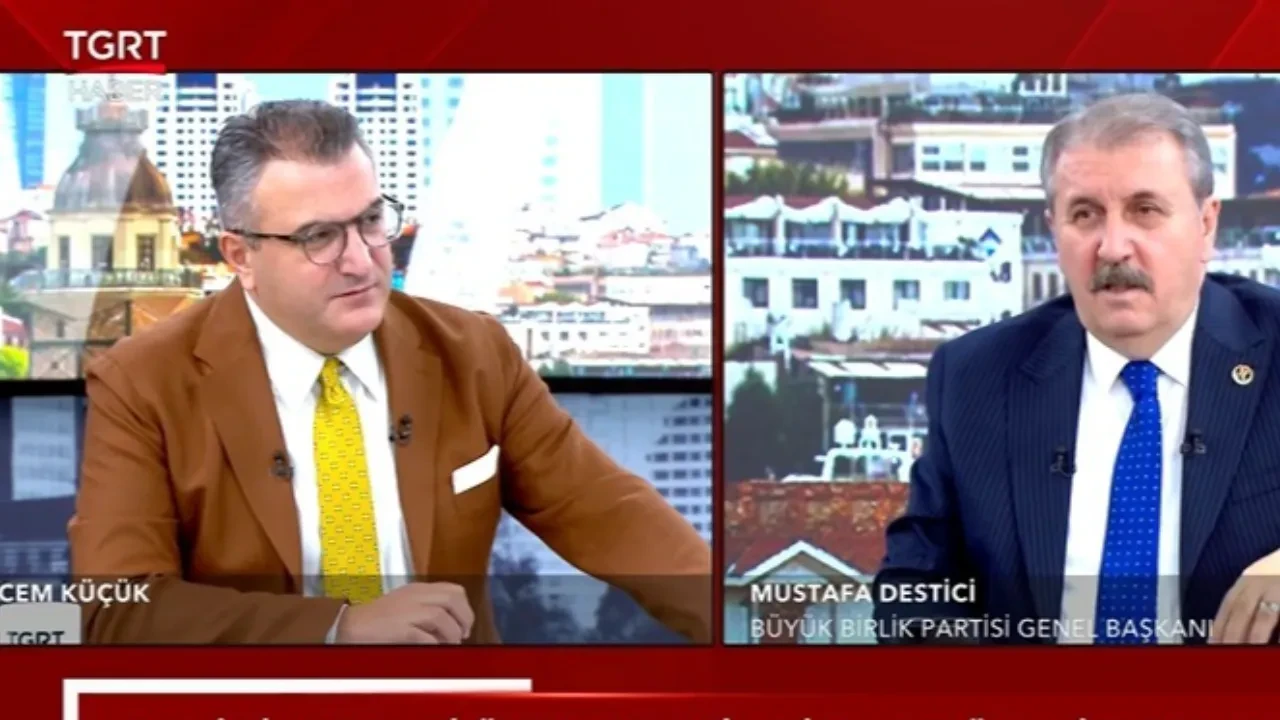 Mustafa Destici asgari ücret için rakam verdi! TGRT Haber'de dikkat çeken açıklamalar